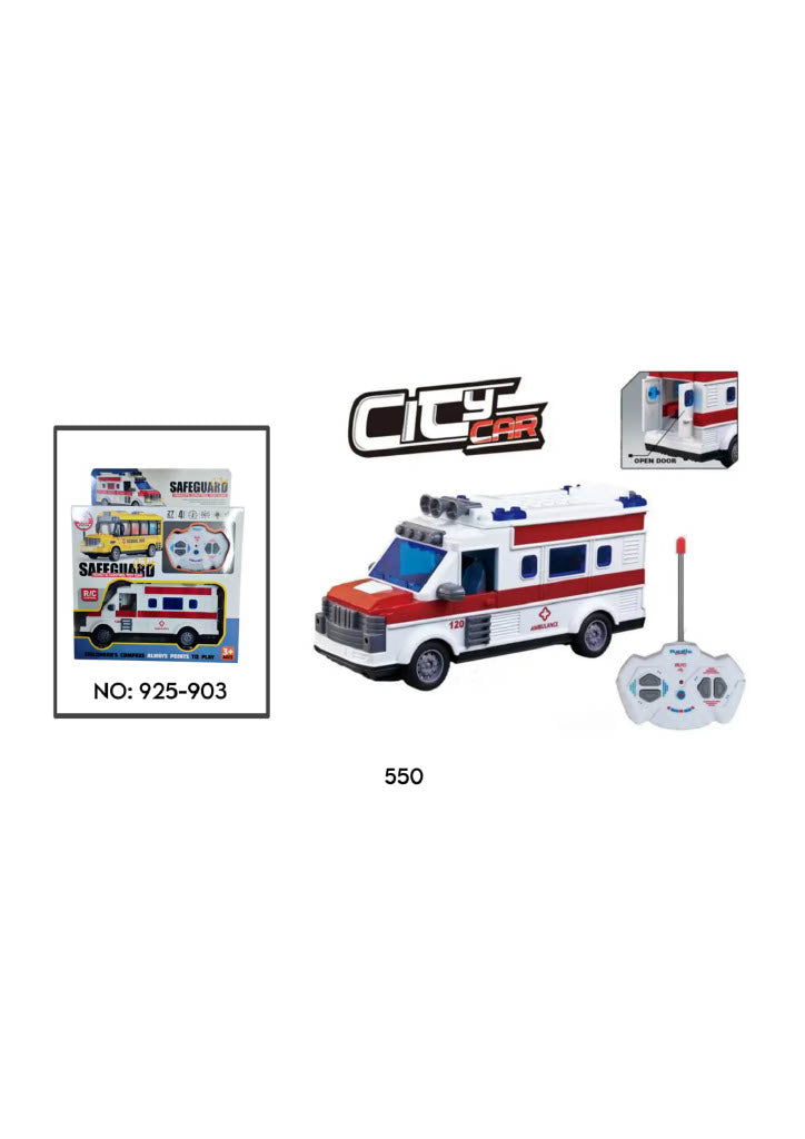 City vehicles remote control