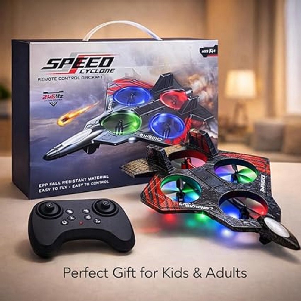 Speed Cyclone Fighter Jet RC – High-Speed Remote Control Airplane
