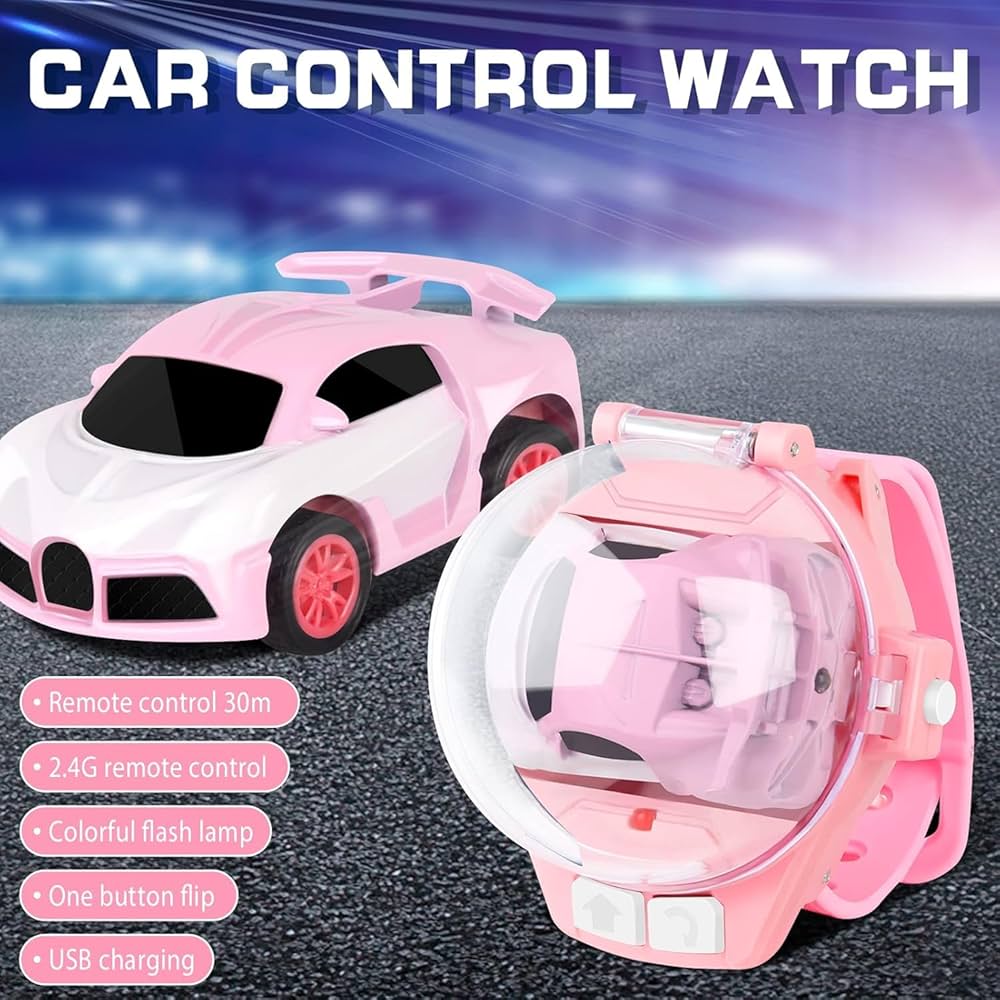 Mini Remote Control Watch RC Car – Drive It from Your Wrist!