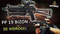 PP-19 Bizon Toy Gel Blaster Gun – Automatic Water Gel Ball Blaster with Drum Magazine